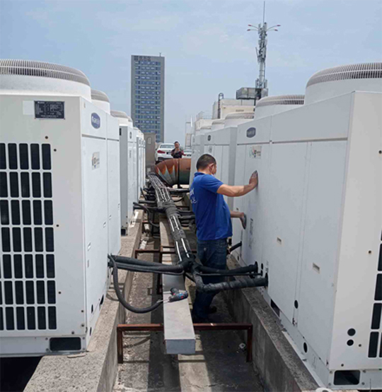 黄平中央空调制热和不制冷系统维修方法